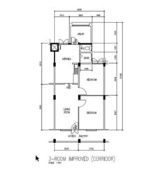 Blk 158 Toa Payoh Green (Toa Payoh), HDB 3 Rooms #339640561
